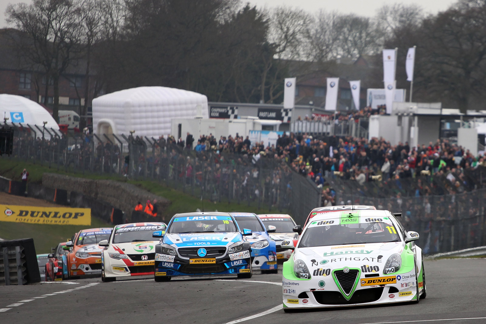 2018 BTCC Rd.3スタート