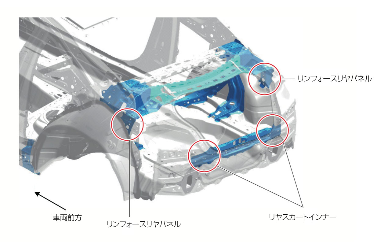 2代目ZD型BRZ 補強 リヤフレーム