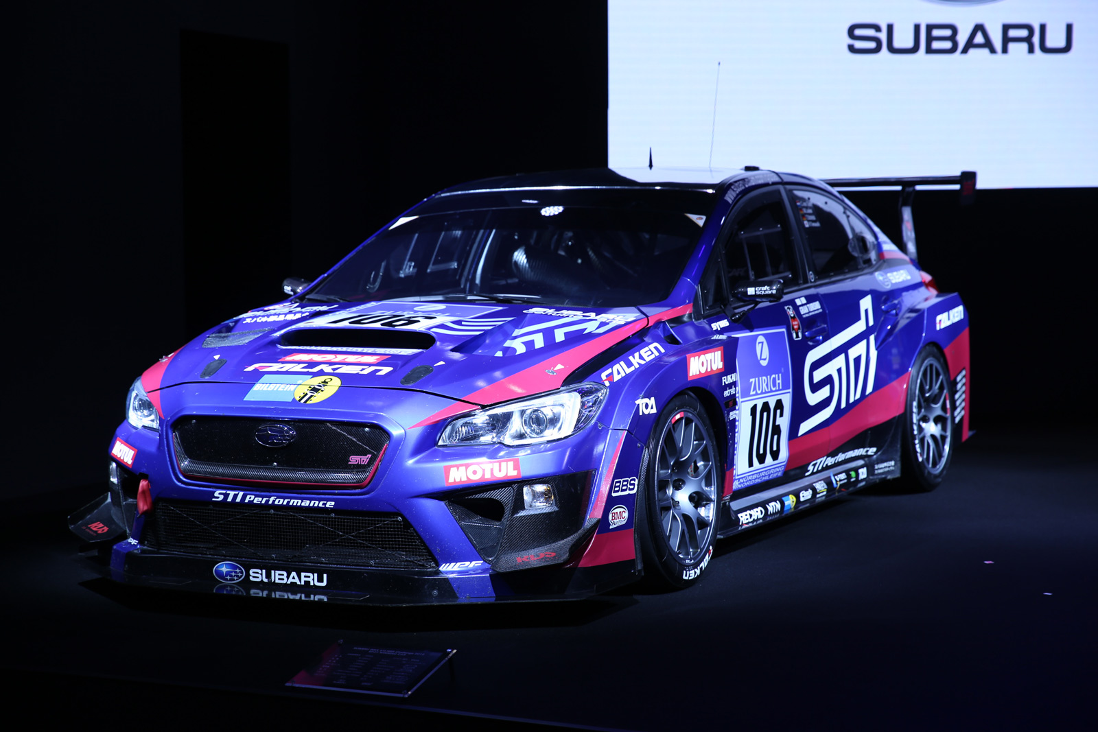 WRX STI 2016年型ニュルブルクリンク24時間