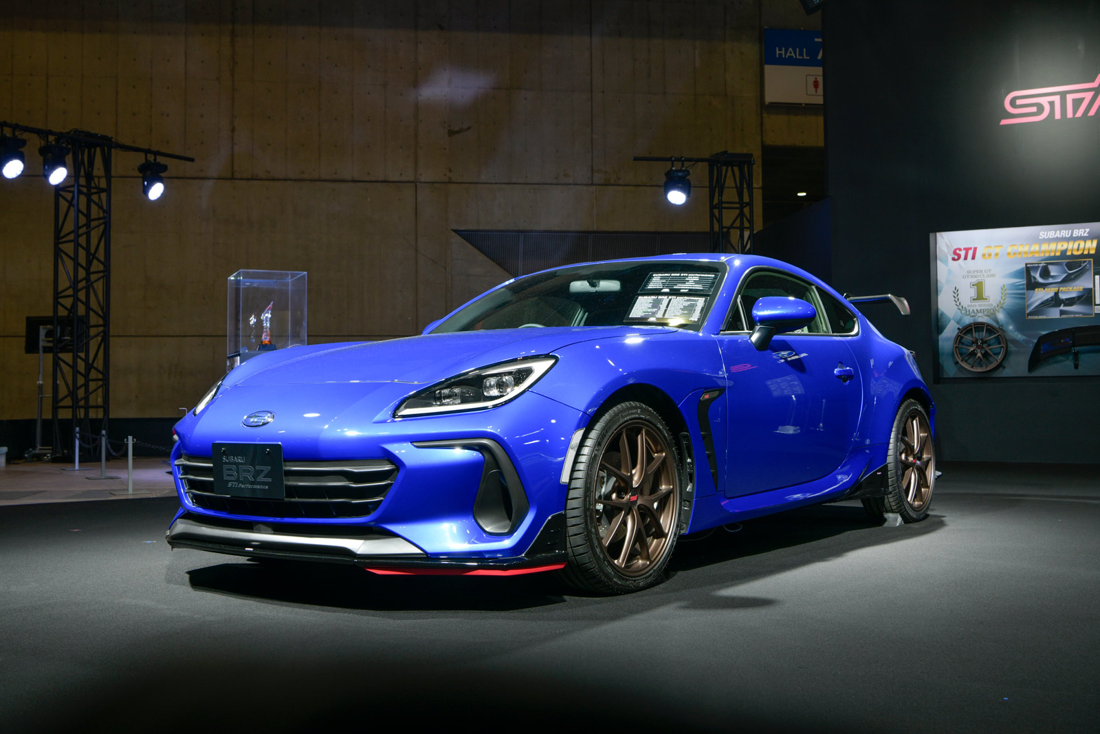 SUBARU BRZ STI performance