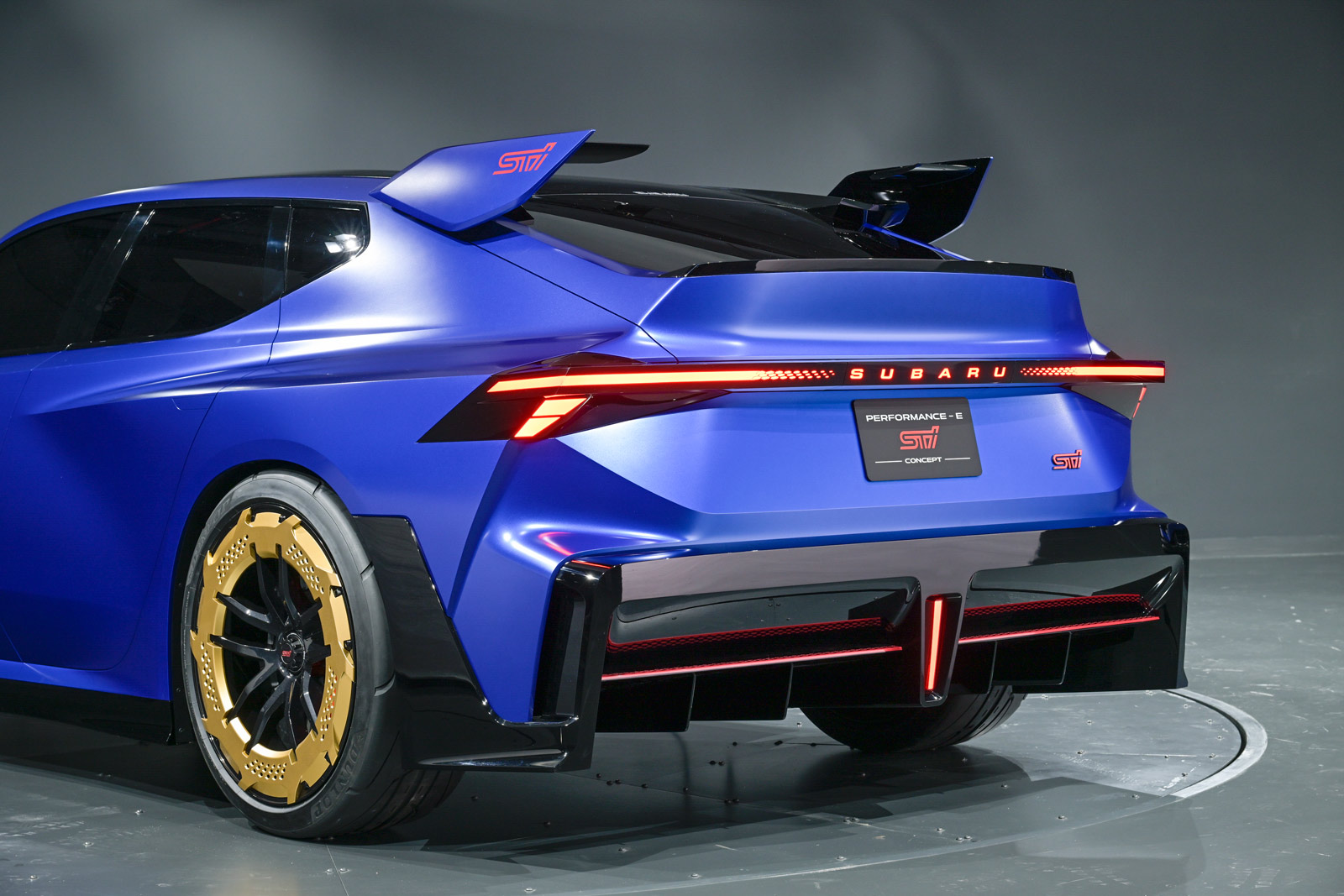 Performance-E STI concept Rear