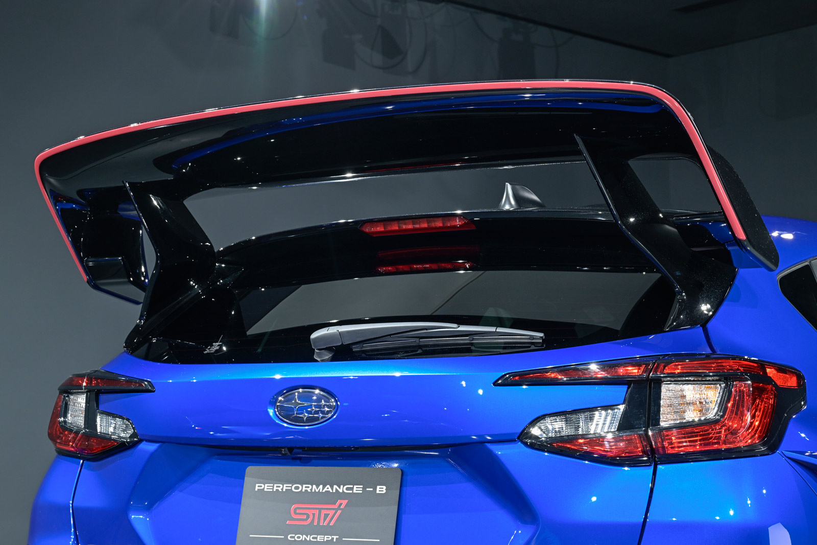 Performance-B STI concept Rear
