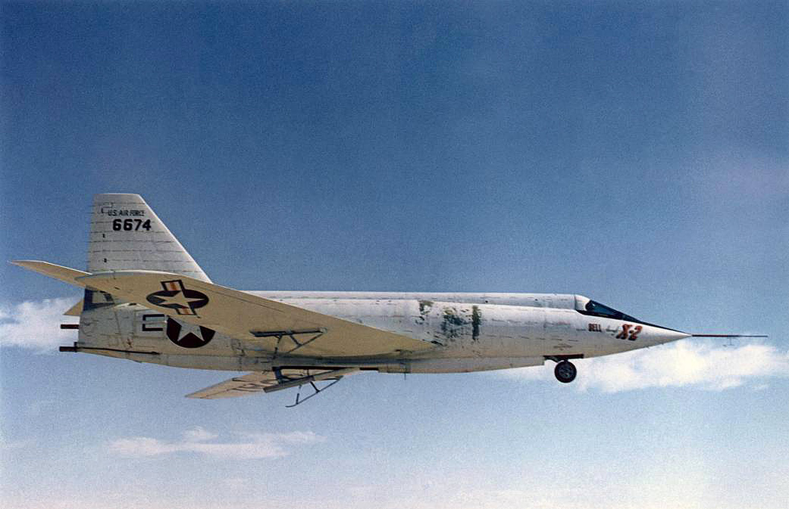 X-2 landing